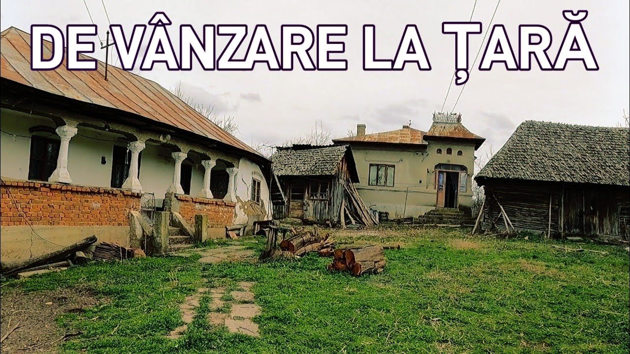 Gospodărie țărănească + teren ieftin de vânzare