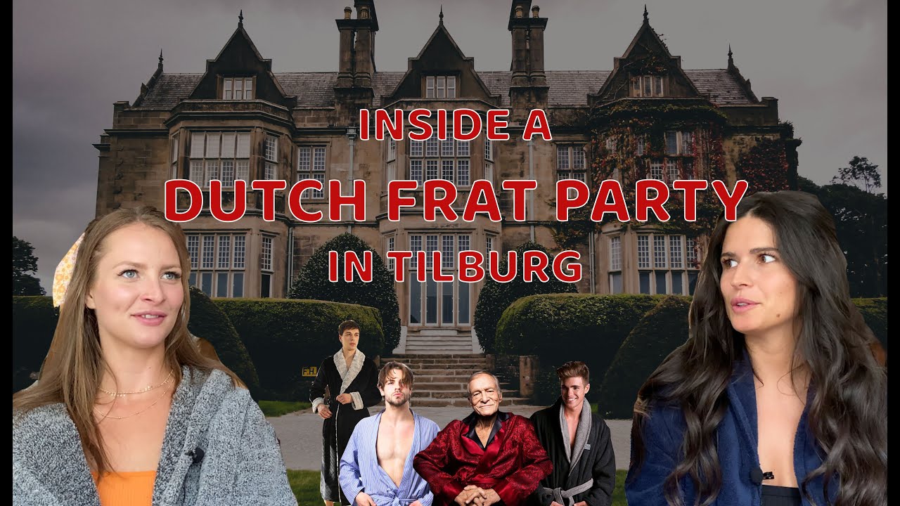We went to a real Dutch frat party in Tilburg – The Scanadians are back!!