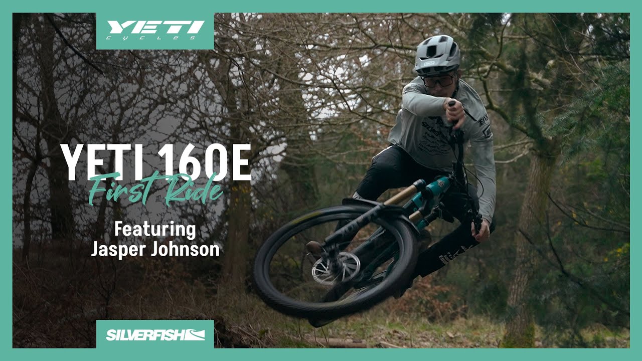 Yeti Cycles 160E: First Ride ft. Jasper Johnson