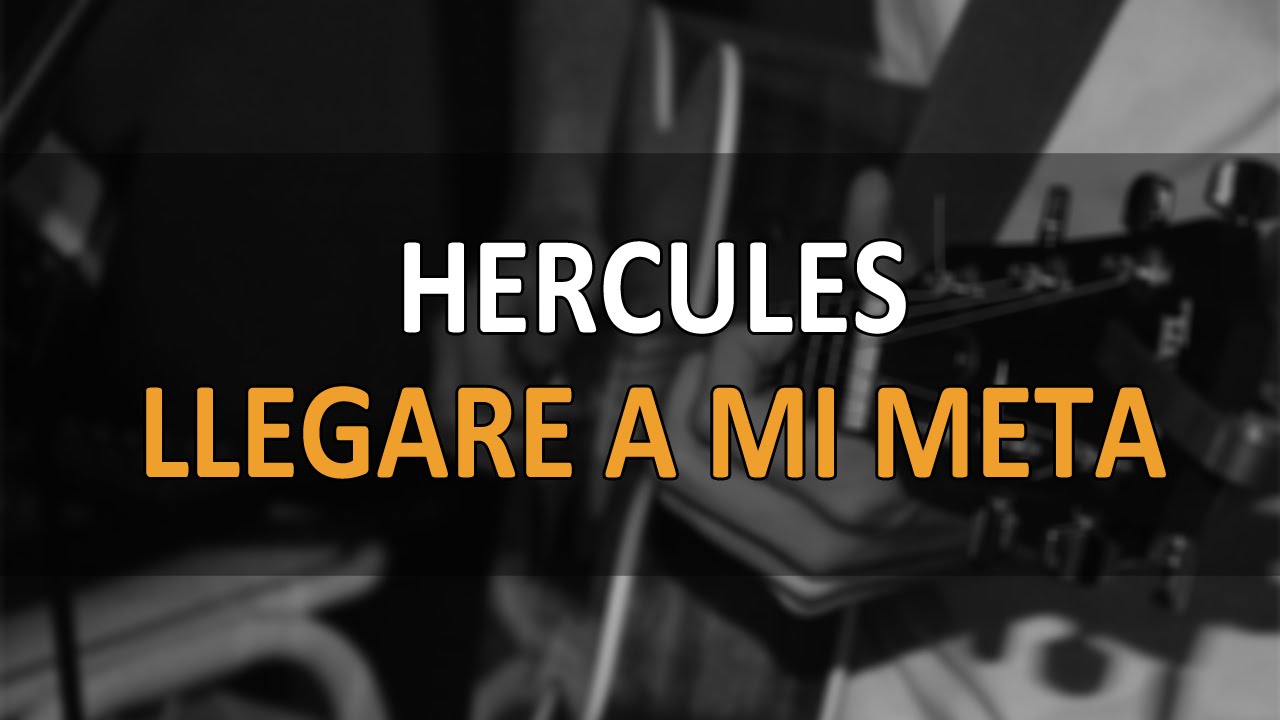 Llegare a mi meta - Ricky Martin (Martin Redondo acoustic cover - Hercules)
