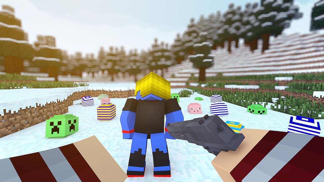 Minecraft Mods: Atirando na Bunda - SURVIVAL LUCKY ‹ AM3NlC ›
