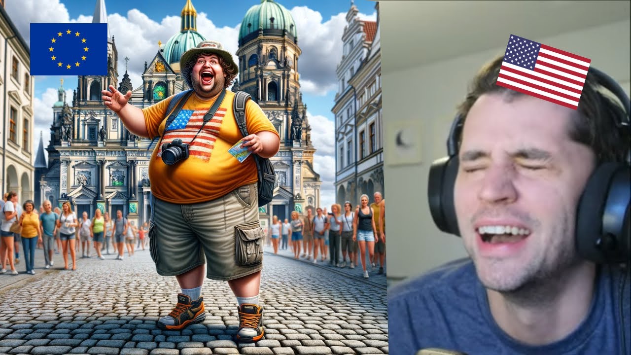 American reacts to How to spot an American Tourist