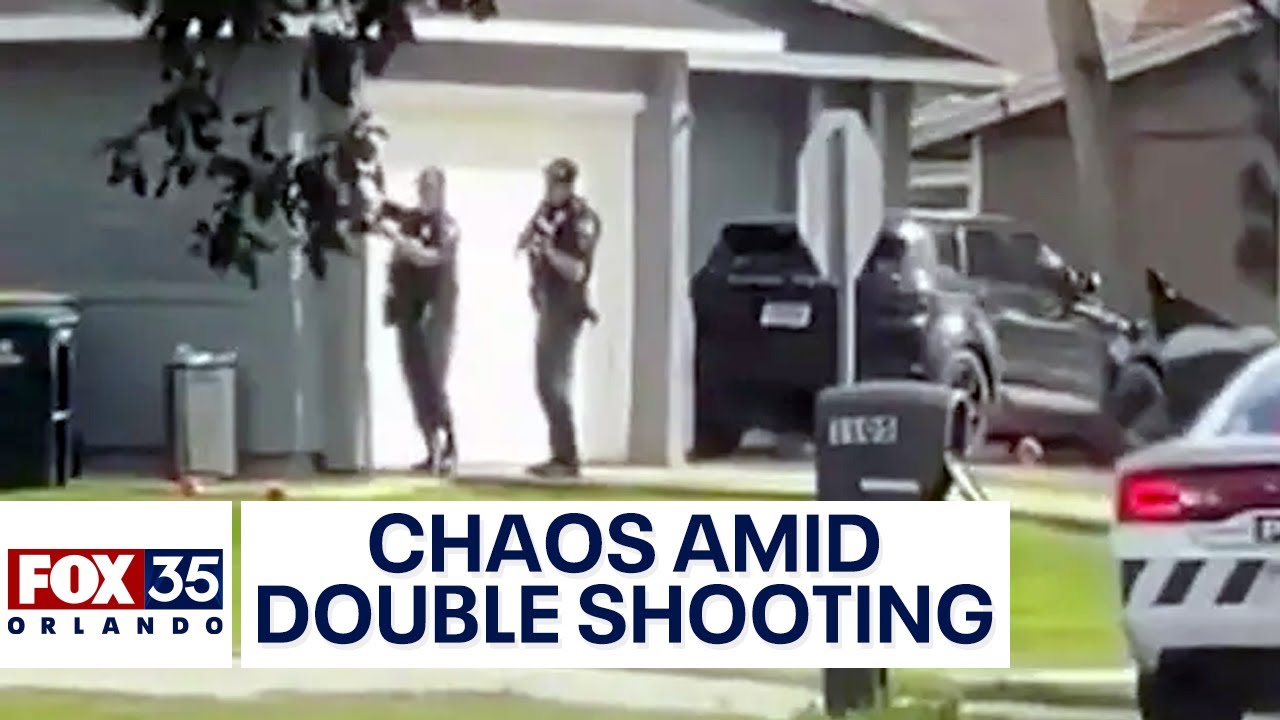 Witness captures chaos, officers running amid double Palm Bay shooting