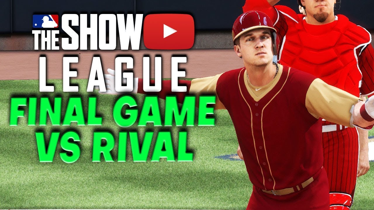 INSANE Final Game VS Rival! MLB The Show 18 Youtuber League (Diamond Dynasty)