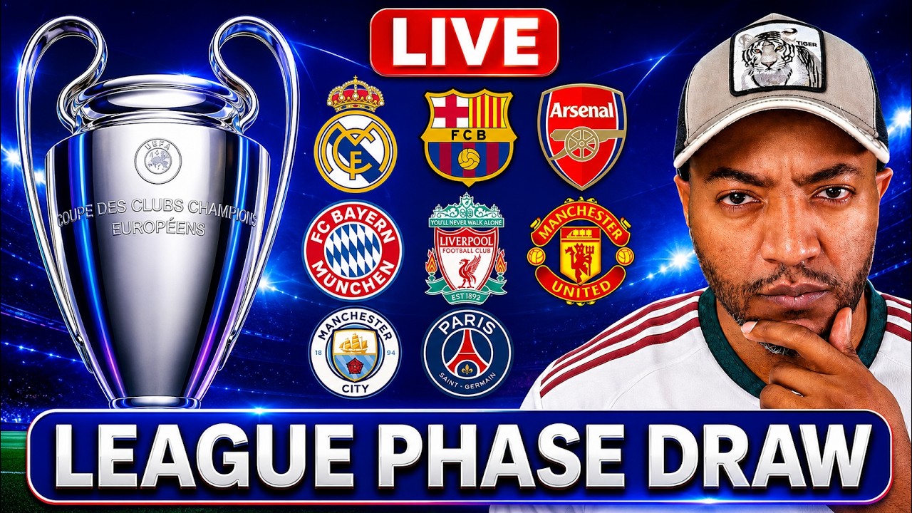 CHAMPIONS LEAGUE 2026/2027 DRAW LIVE REACTION!