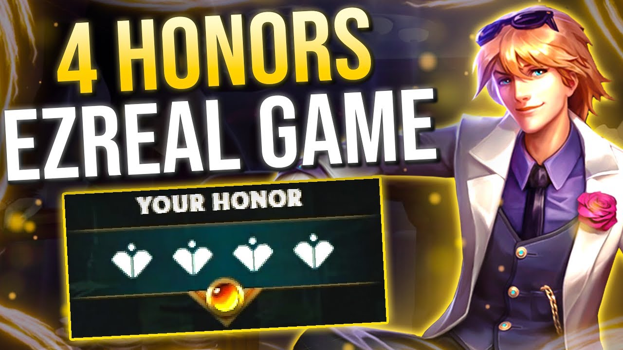 I Carried So Hard I Got 4 Honors | Full Ezreal Gameplay