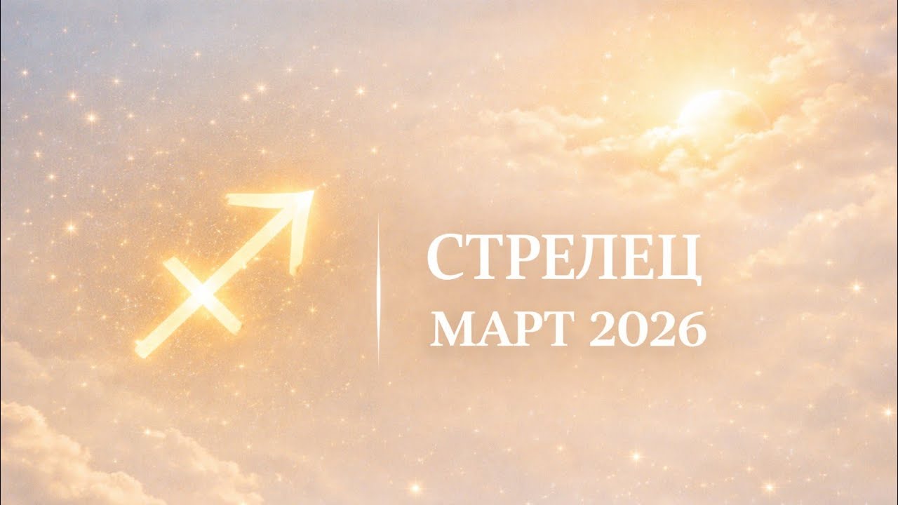 СТРЕЛЕЦ март 2026 🌑✨ месяц дома, семьи и карьерных решений
