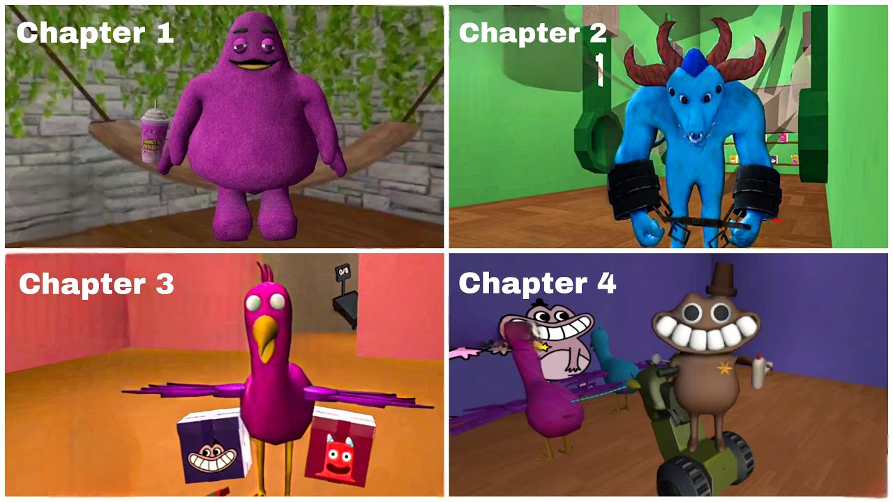 New Update Garten Of Banban Dark Monster Life Challenge 5 Full Game - Android Gameplays