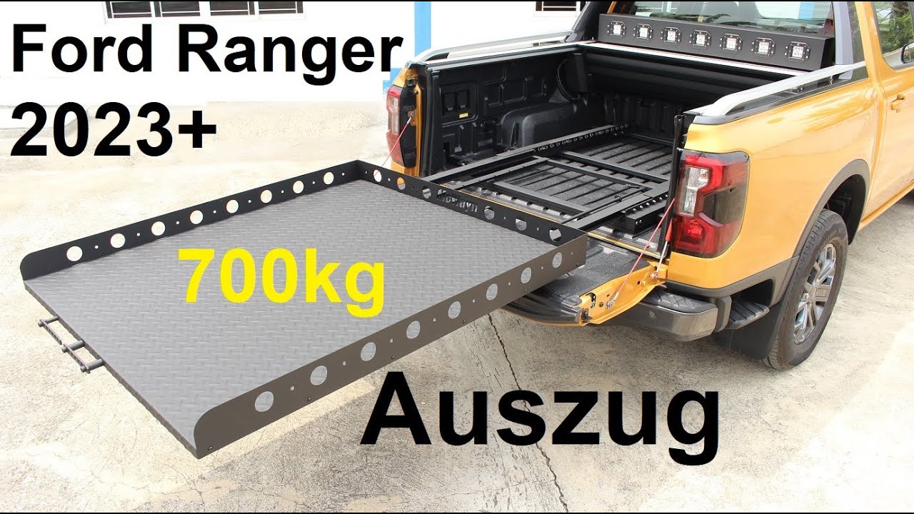 700kg Ladeflächenauszug Ford Ranger Next Gen