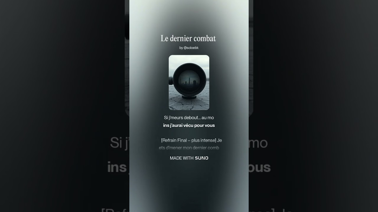 Le dernier combat