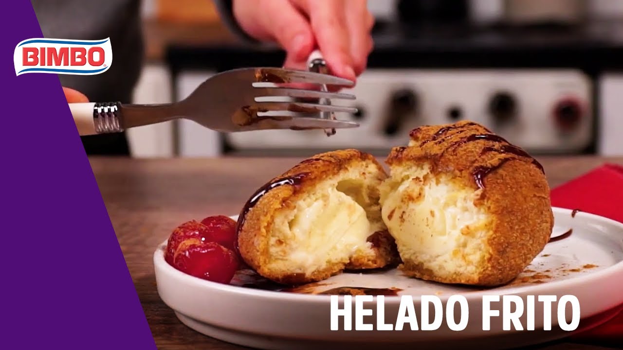 Helado frito - Resuelve con Bimbo