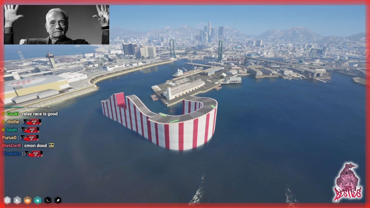 4Head реагирует на то, как Buddha вылетел с трассы во время гонки Cypress Race Event | NoPixel 4....