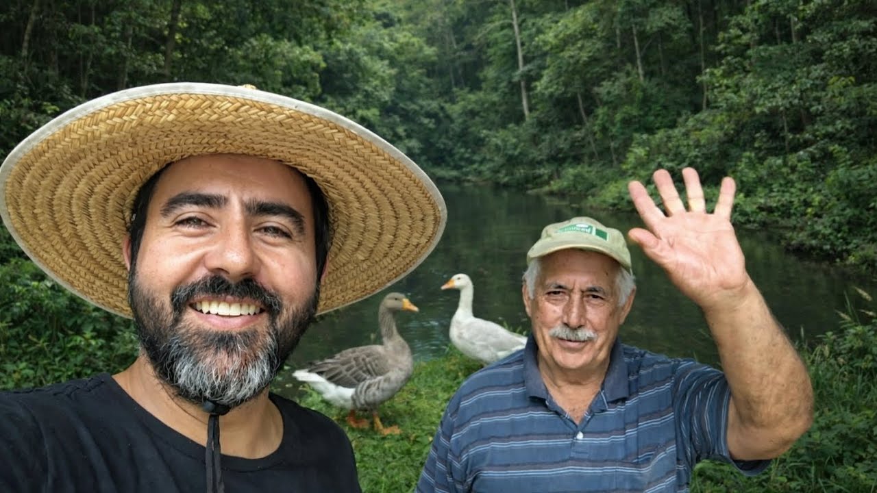 Cuidados com Animais e um delicioso 😋 almoço por aqui.