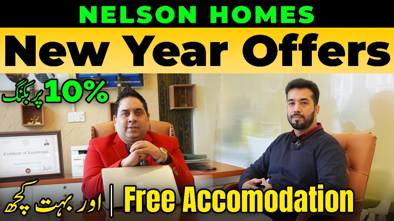 Nelson Homes | New Year Offers | Booking on 10% | Exclusive Interview CEO Nelson Builders | 2024