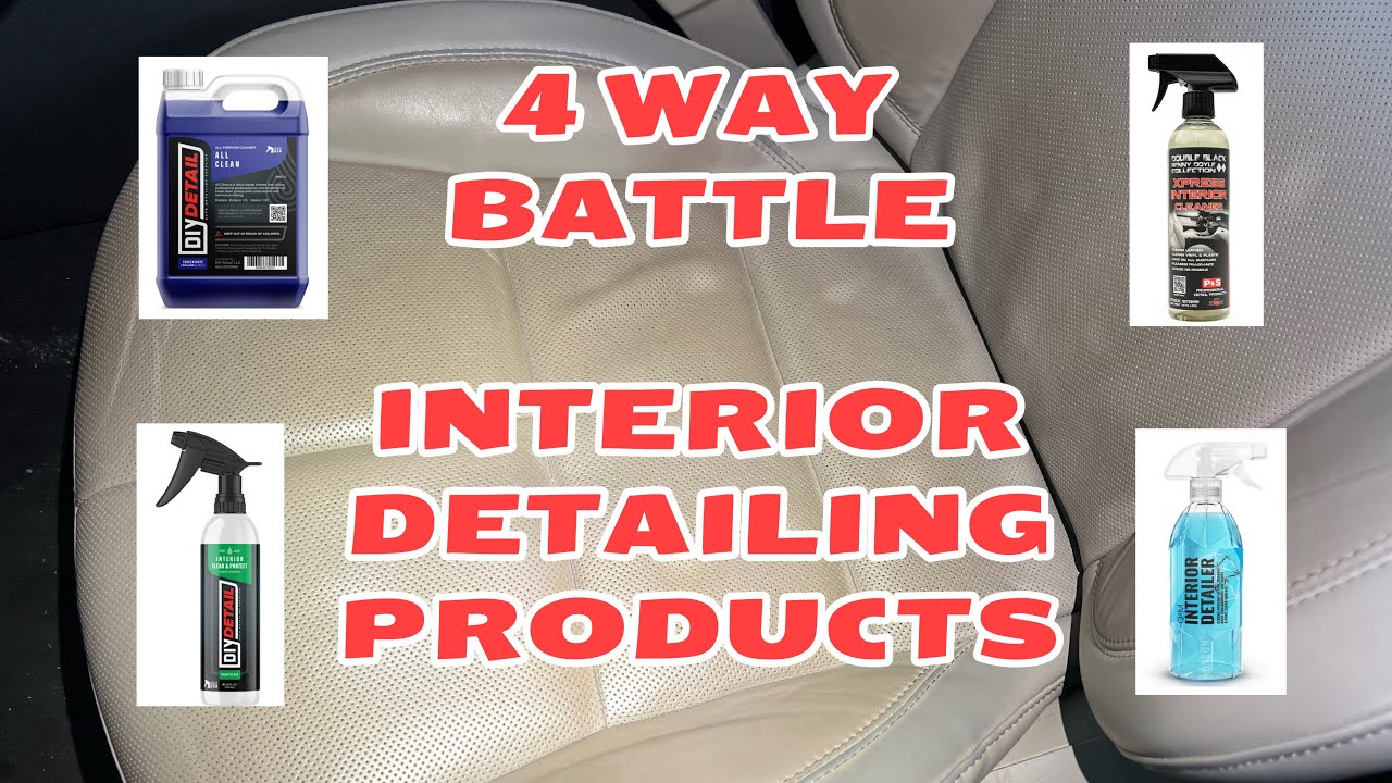 DIY DETAIL All Clean vs. Interior Clean & Protect vs. Gyeon Interior vs. P&S Interior Express