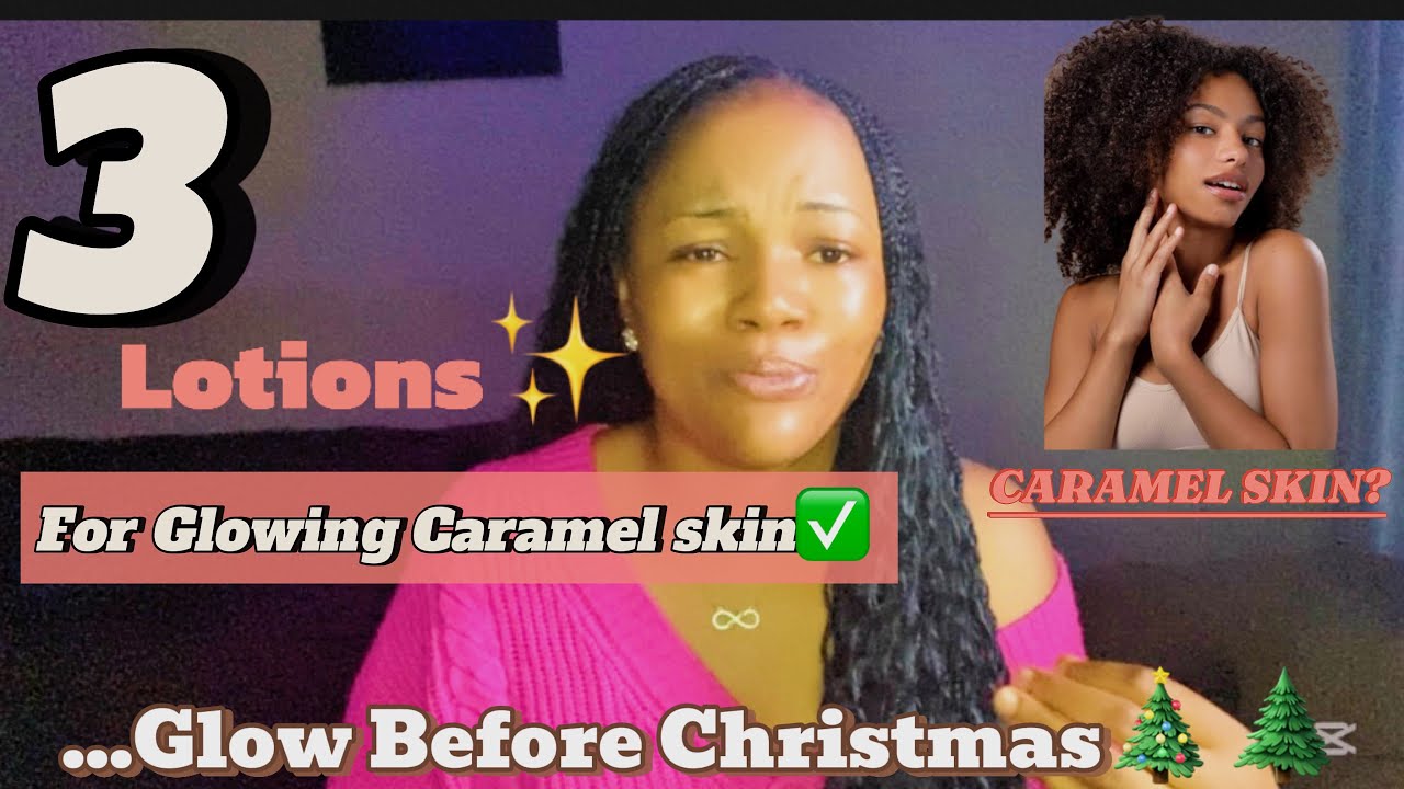 BEST LIGHTENING LOTIONS 🧴 FOR CARAMEL SKIN TONE | GLOWING SKIN IN 2 WEEKS✅ #caramel #lotion 