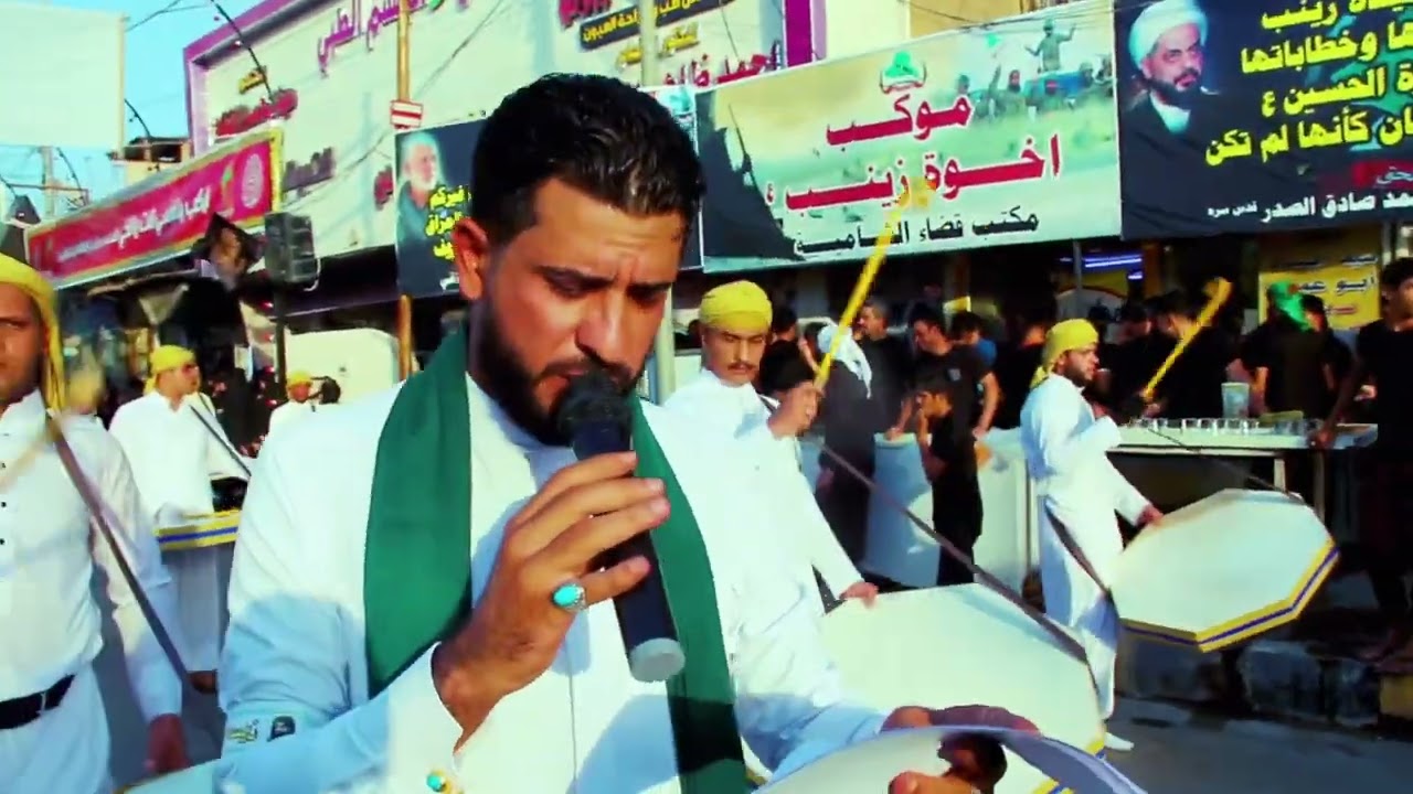 موكب قمر بني هاشم ع اهالي الخشانية نزلة 8 محرم الحرام 1445 القصيدة الاولى