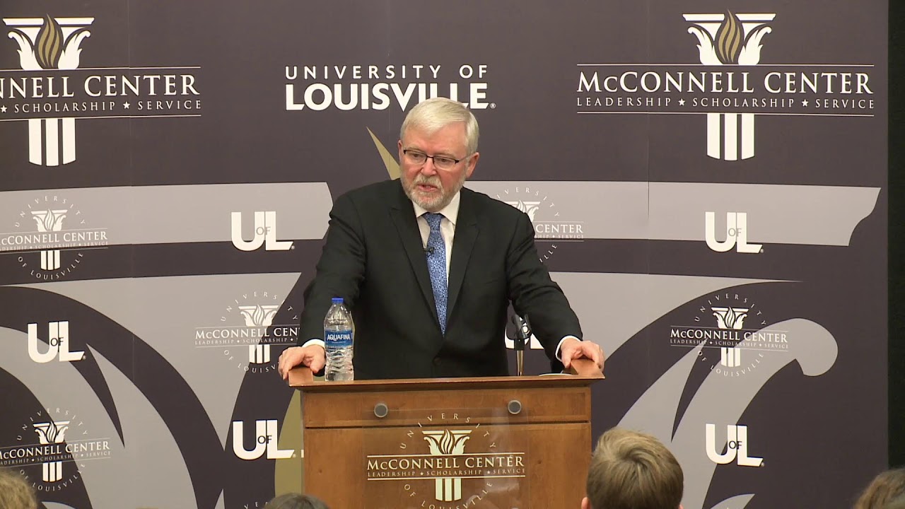The McConnell Center presents Australia's Ambassador to the U.S., Kevin Rudd