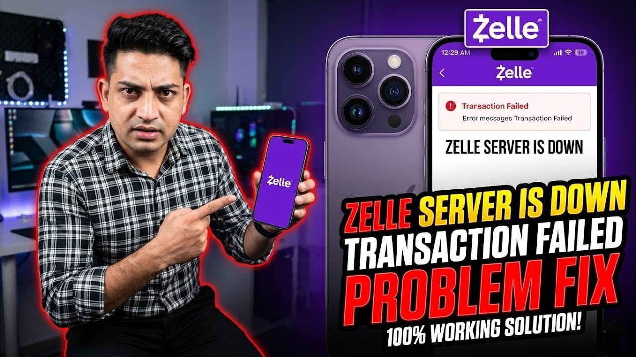 How To Fix Zelle Payment Issues | Resolve Zelle Payment Failed Error 2026 today