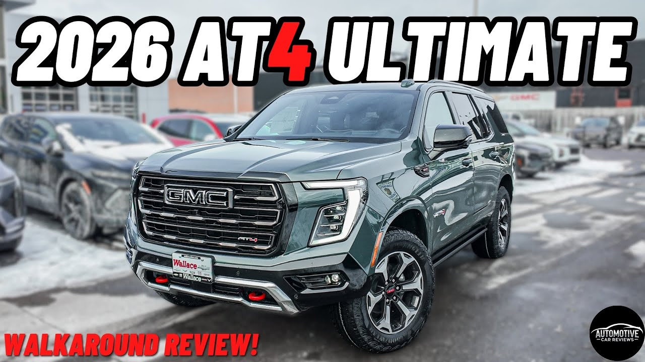 2026 GMC YUKON AT4 ULTIMATE! | *Full Walkaround Review* | GMC's BEST 3-Row SUV?!
