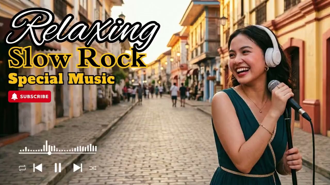 🌙 Moonrise Drift Tunes | Healing Slow Rock Vibes para sa Emotional Calm at Pahinga