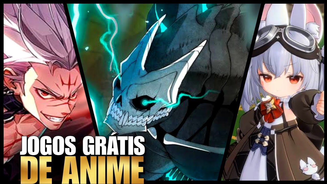 Os melhores jogos de ANIMES (PC/Mobile) RPG MMO