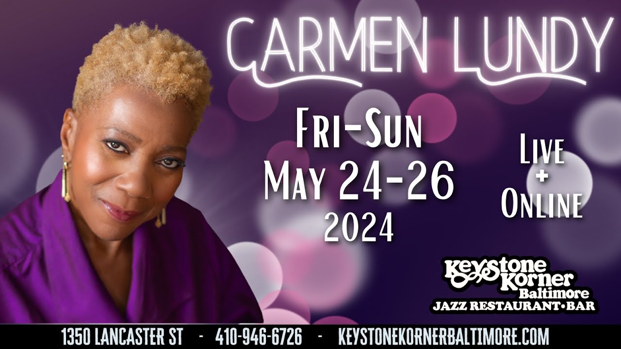 Carmen Lundy Set One at Keystone Korner Baltimore (2024)