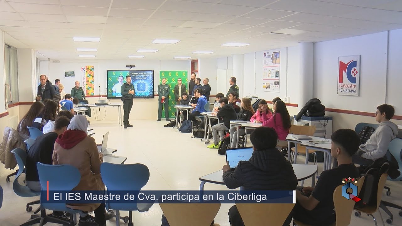El IES Maestre de Calatrava participa en la Ciberliga de la Guardia Civil