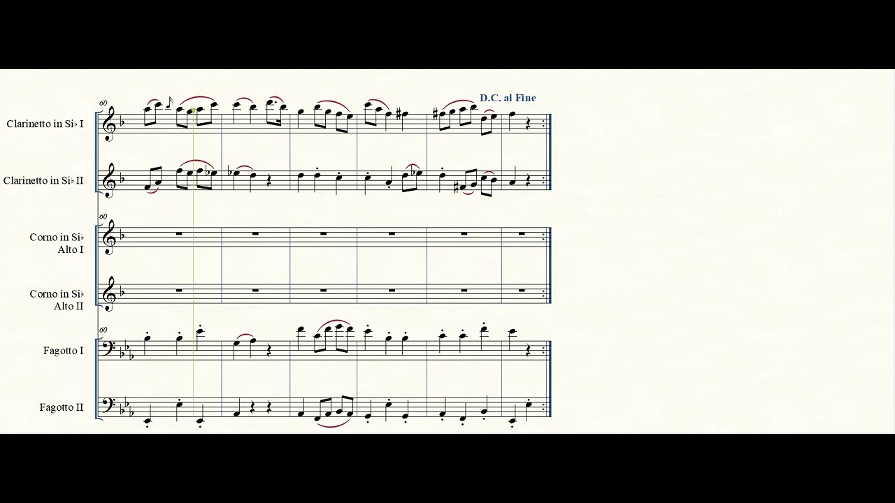 J. Lee Graham: Divertimento a 6 in B-flat for Winds