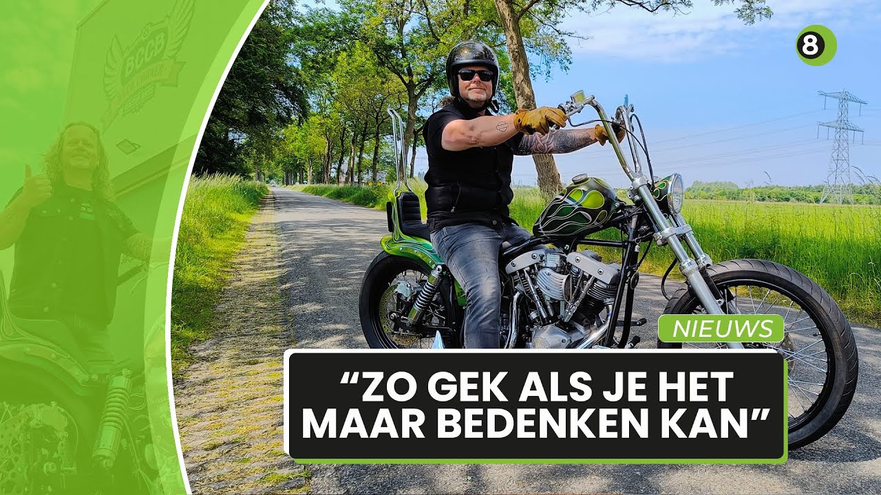 Vordenaar maakt droom werkelijkheid met Achterhoekse Harley
