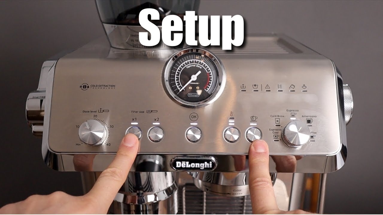 Delonghi La Specialista Opera EC9555 - All the Settings