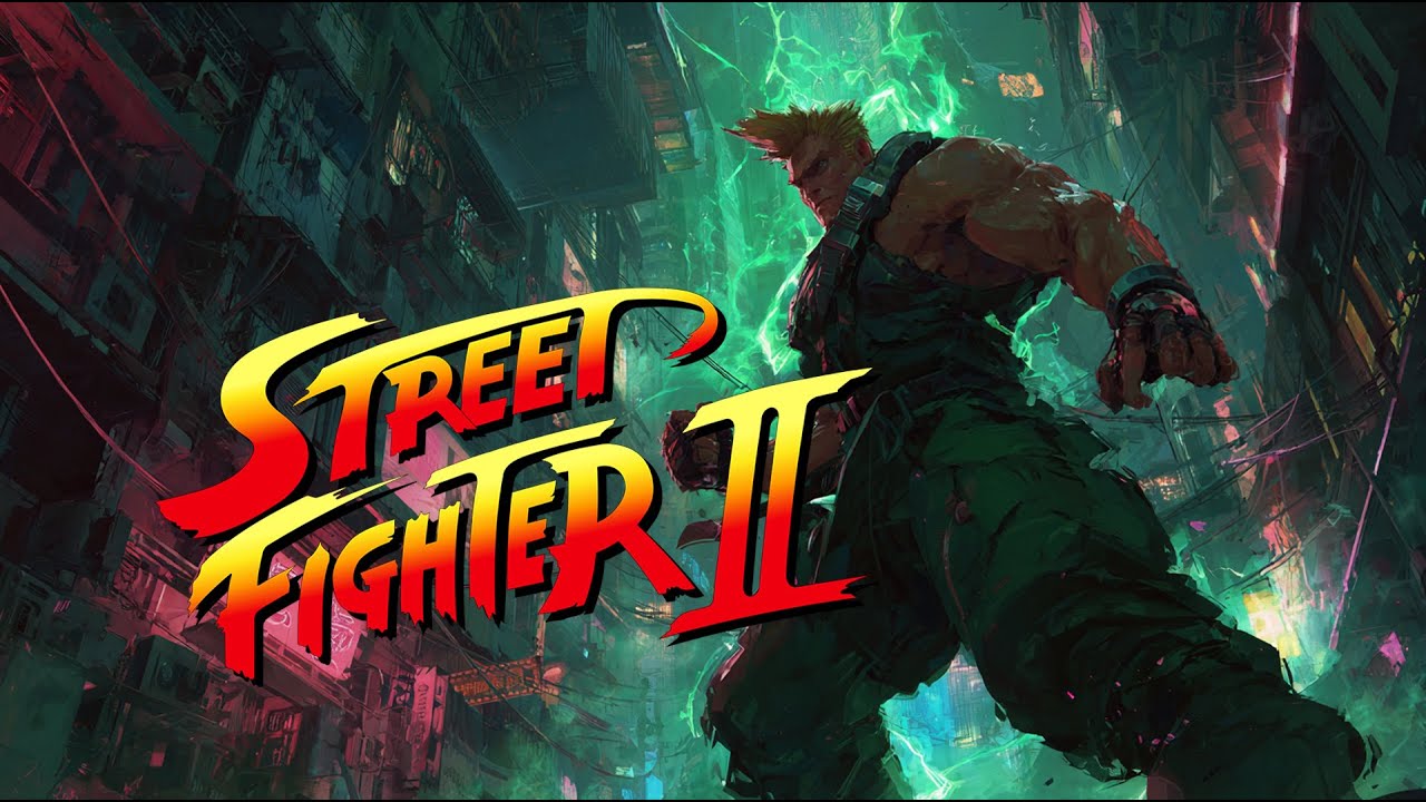 Street Fighter II Guile’s Theme (Synthwave Remix) | Retro VGM Reimagined #gamemusic #streetfighter