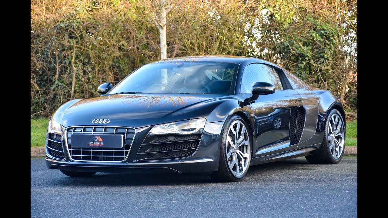 Audi R8 V10 Manual in Phantom Black Metallic - Approved Performance UK