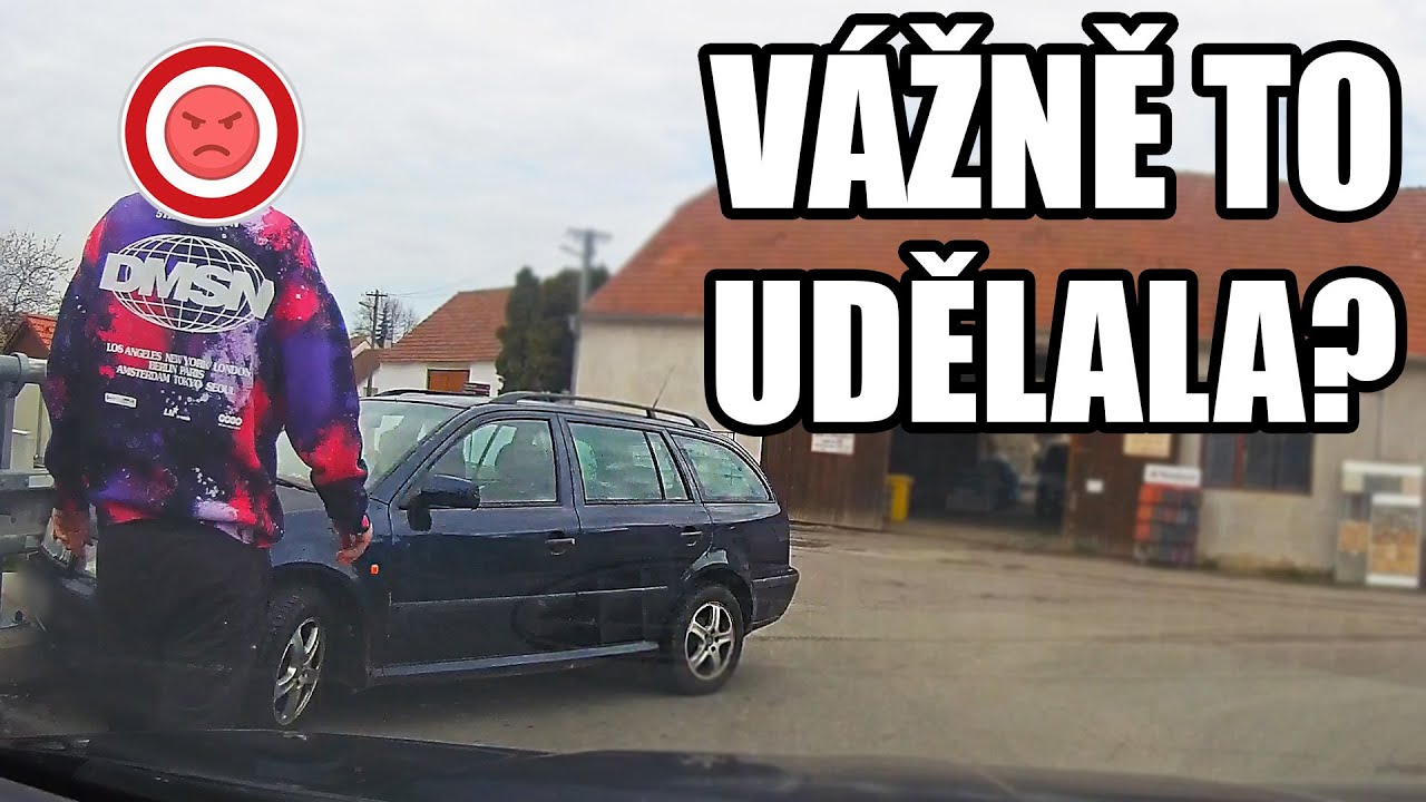 NEJHORŠÍ ŘIDIČKA, Vytlačení do Svodidel a Opilý Řidič - Perly Ze Silnic 119