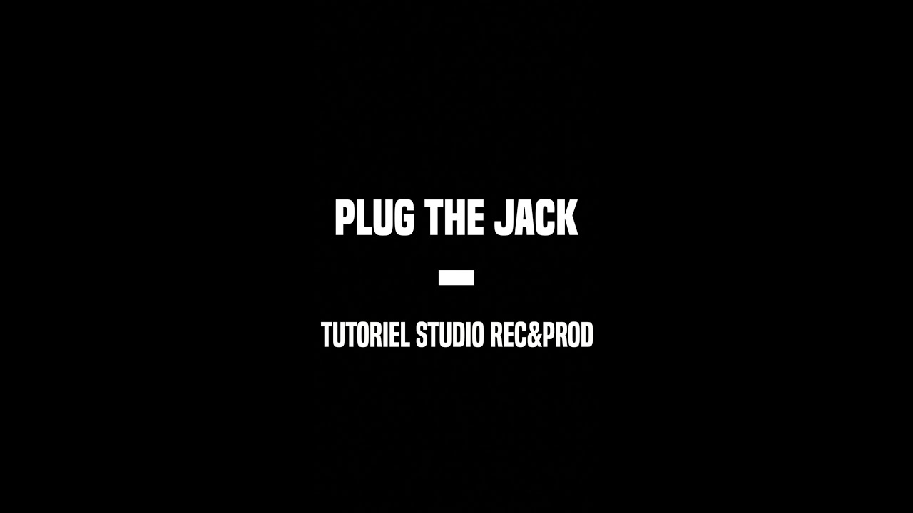 Tutoriel studio rec&prod