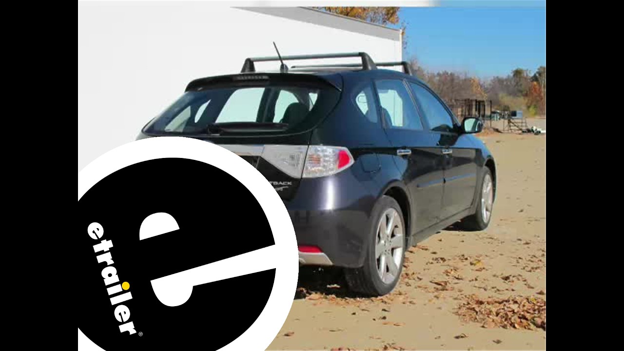 etrailer | DIY Install: Curt Trailer Hitch Receiver on your 2009 Subaru Impreza