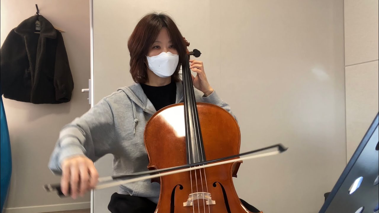 [취미 첼로] Bach Cello Suite 1 Courante 바흐 무반주 모음곡 1 쿠랑트