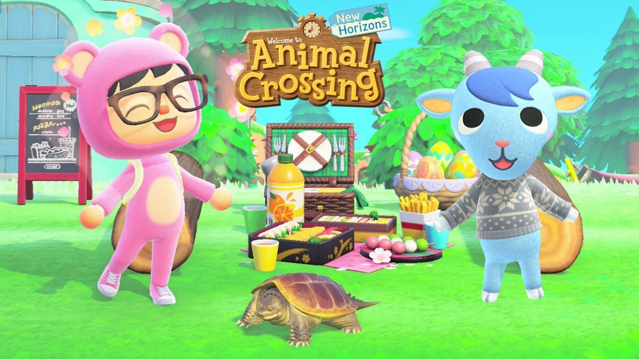 I ADOPTED SHERB | Cutest day ever | Father & Son day in Animal Crossing New Horizons #1