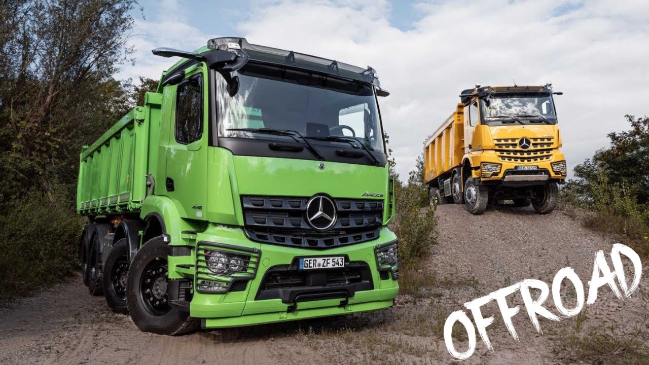 2021 Mercedes Arocs 8x8 - OFFROAD Test Performance