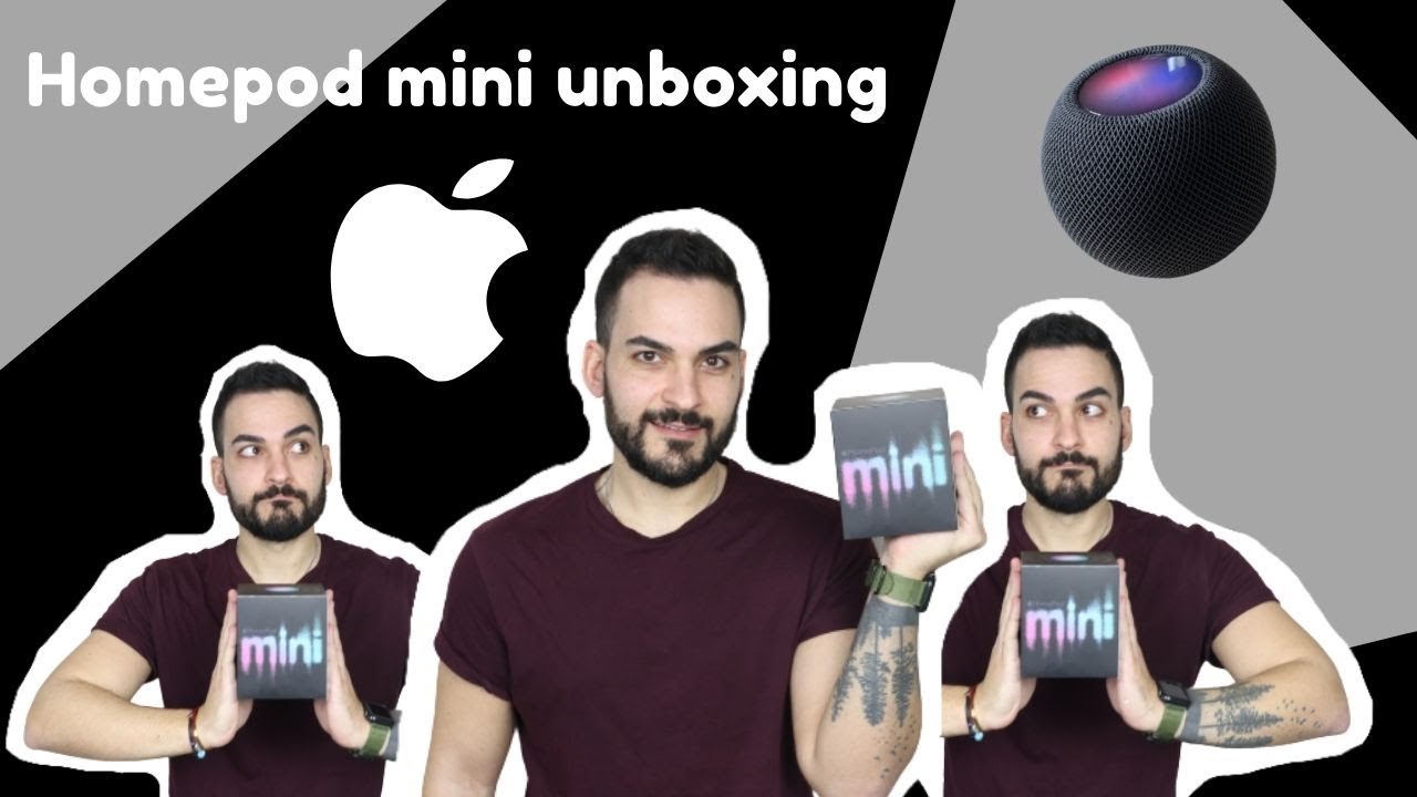 Homepod mini unboxing | Hey Siri! | SERREBRO