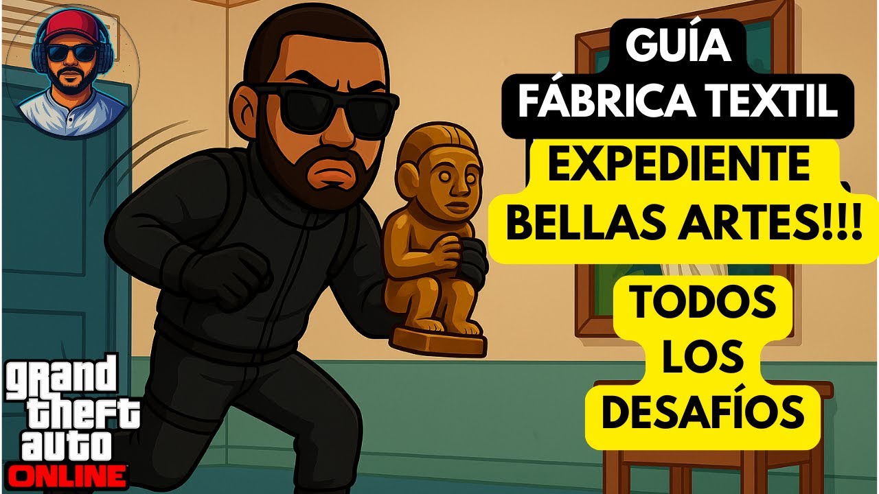 Guía Completa del Expediente de Bellas Artes de Fábrica Textil | Todos los desafios | GTA Online