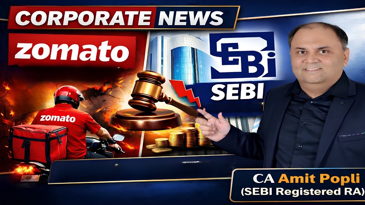 Corporate News-Impact on Eternal, SEBI ??....Analysis by CA Amit Popli