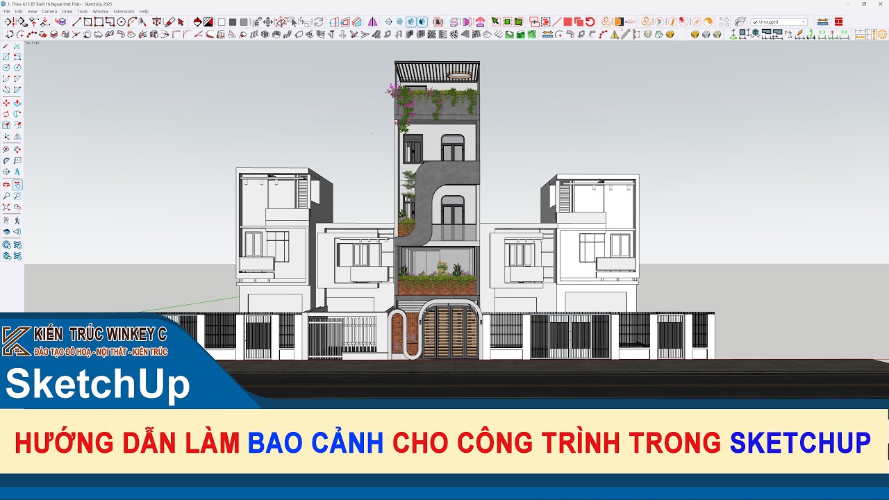 РУКОВОДСТВО ПО СОЗДАНИЮ ДЕКОРАЦИЙ СТРОИТЕЛЬНОЙ ПЛОЩАДКИ В SKETCHUP