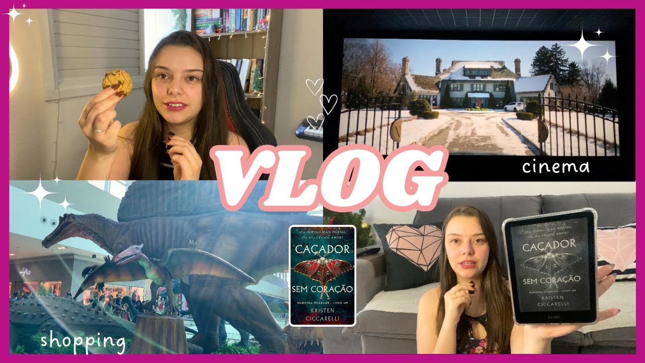 VLOG | Li Caçador sem coração e vi o filme A empregada 🎞️📚✨