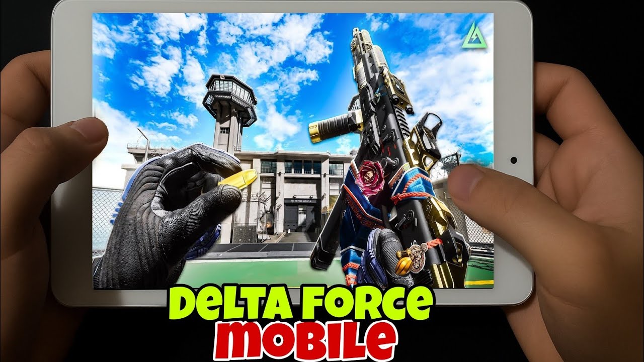 Handcam gameplay Delta Force Mobile(Smooth+60FPS)No Recoil Settings for Budget Phones Insane Control