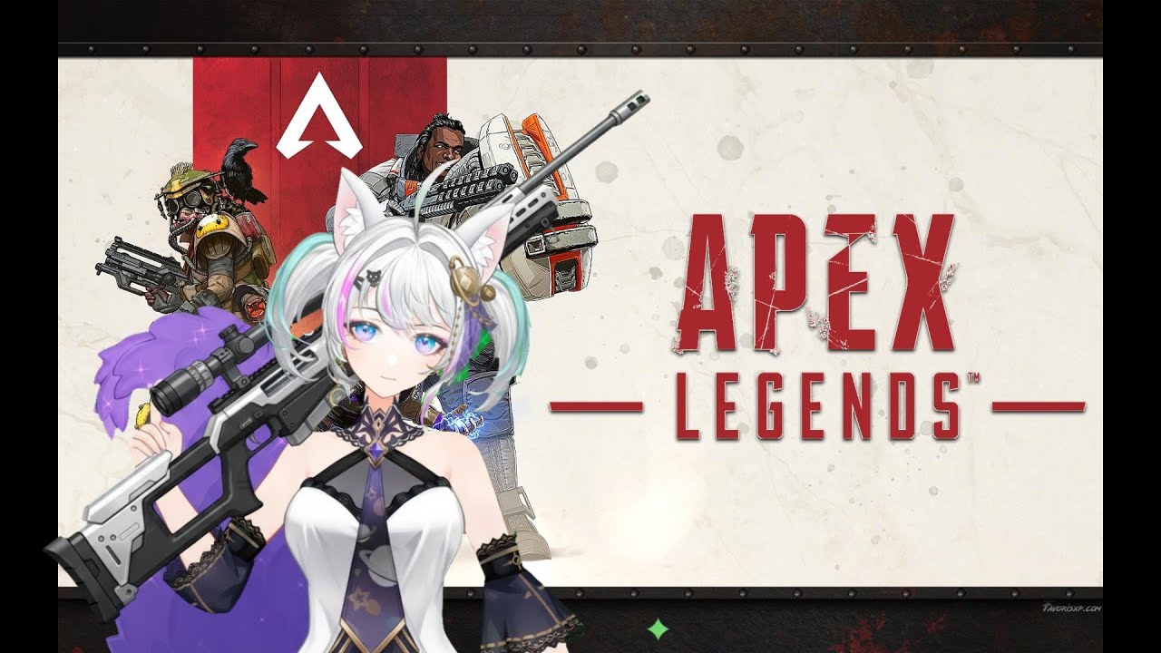 【#apex】下手だけどランクやっていくぅ！！