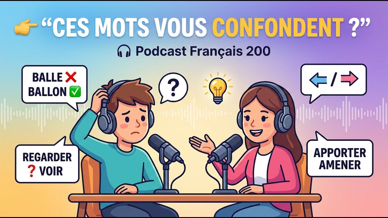6 Erreurs de Vocabulaire Français que TOUT LE MONDE Fait (Apporter/Amener, Encore/Toujours...)