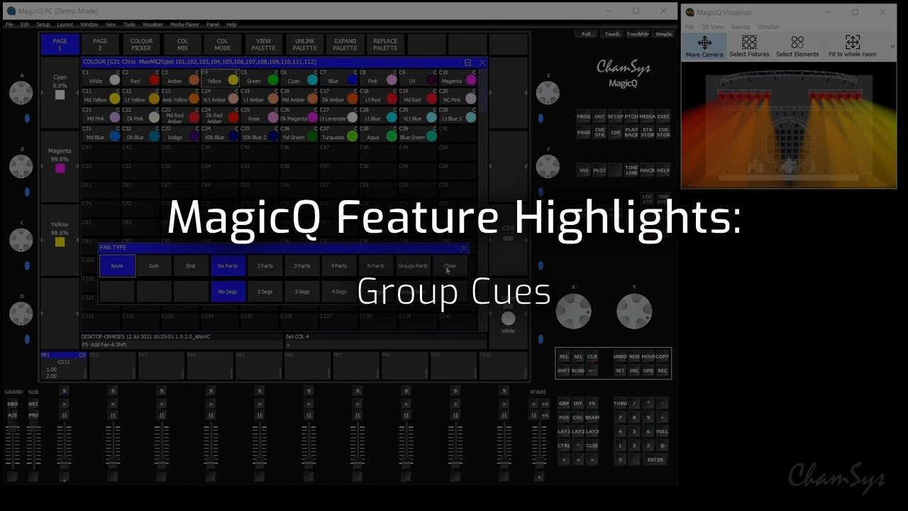 MagicQ Feature Videos: Group Cues