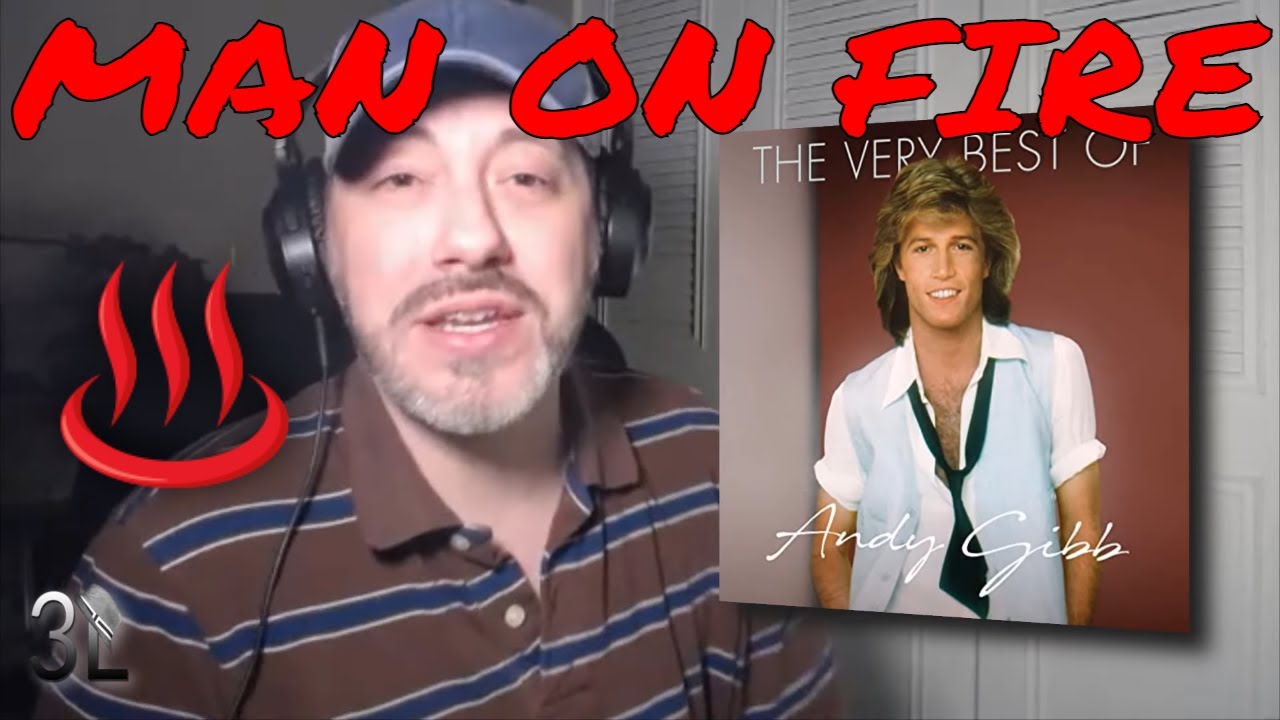 Andy Gibb - Man On Fire  |  REACTION