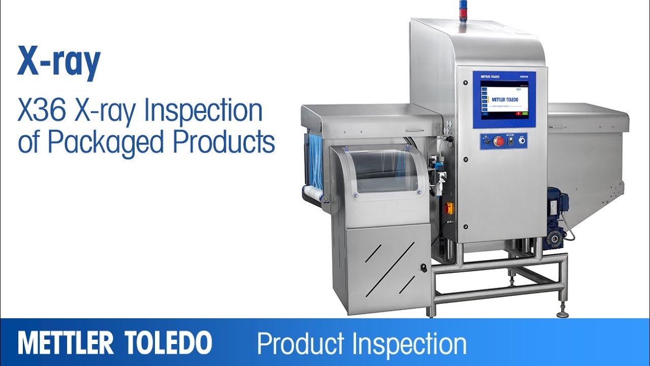 X36 X-ray Inspection of Packaged Products - Product - METTLER TOLEDO Product Inspection - EN